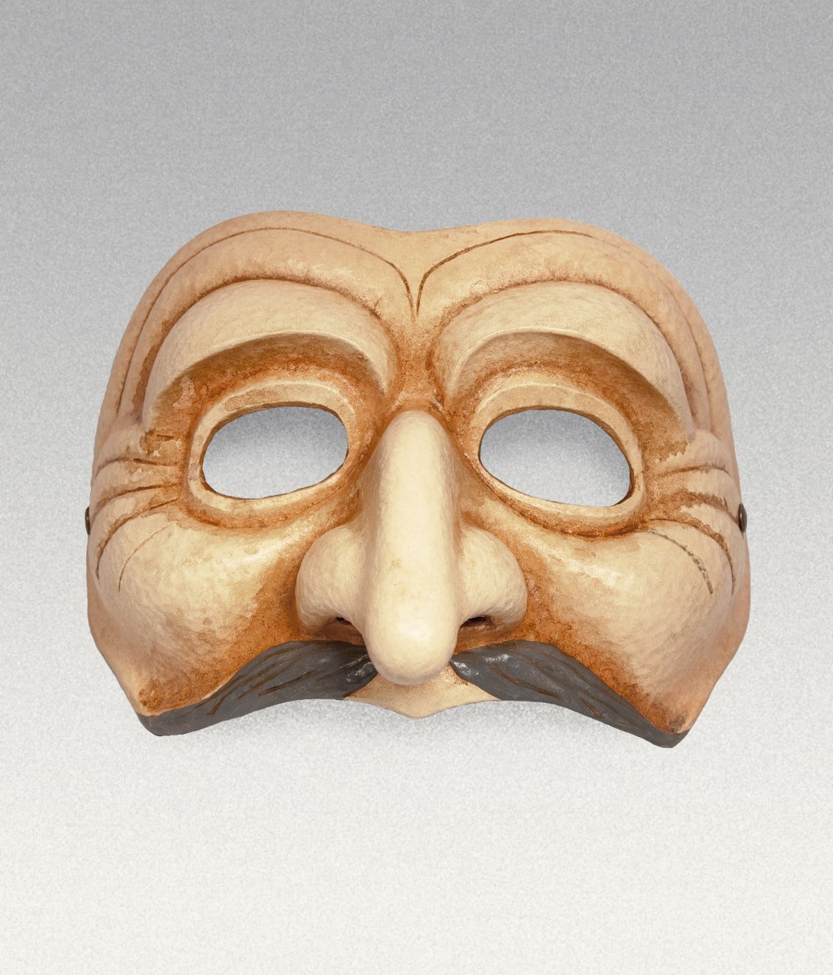 Pantalone Mustache Mask - Handmade Latex Theater Mask – Atelier Pirate